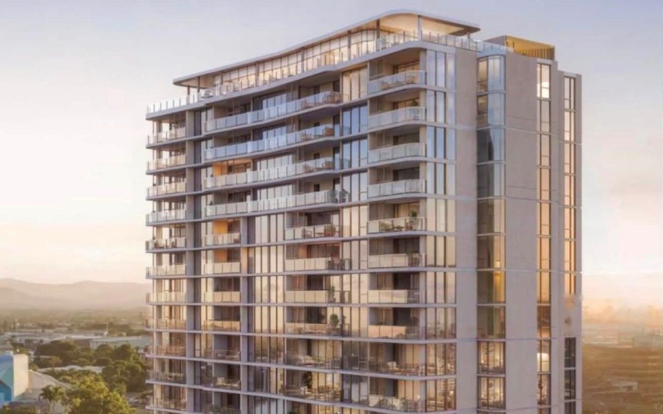 Residential apartment tower